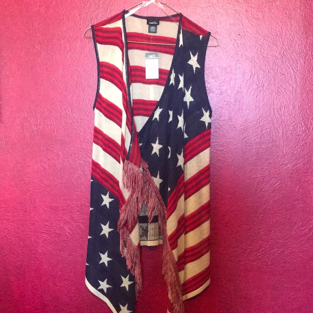 NWT USA cardigan